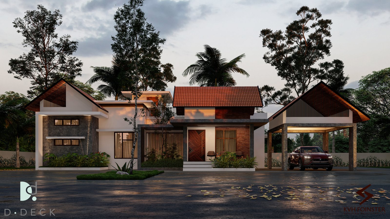 Dipin Mathew Residence @ Mannarkkad